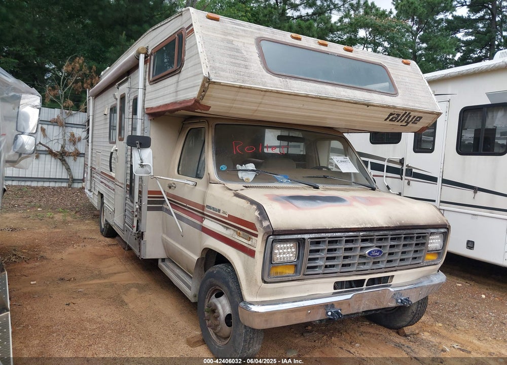 1987 FORD ECONOLINE E350 CUTAWAY VAN VIN: 1FDKE30L9HHC20879