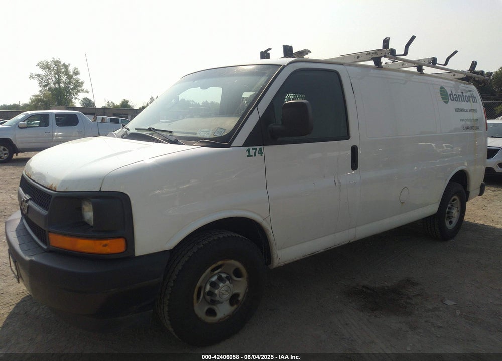 2017 CHEVROLET EXPRESS 2500 WORK VAN VIN: 1GCWGAFF9H1172928