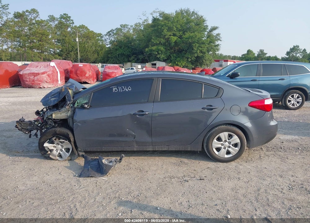 2016 KIA FORTE VIN: KNAFK4A62G5612273