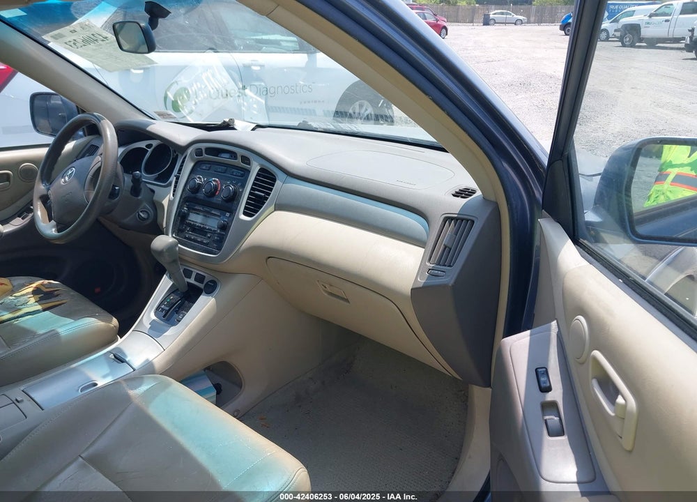2004 TOYOTA HIGHLANDER V6 VIN: JTEGP21A540012207