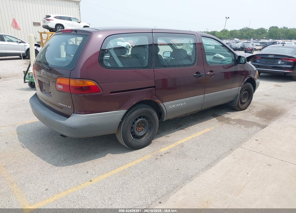 2000 TOYOTA SIENNA CE VIN: 4T3ZF19C1YU199396