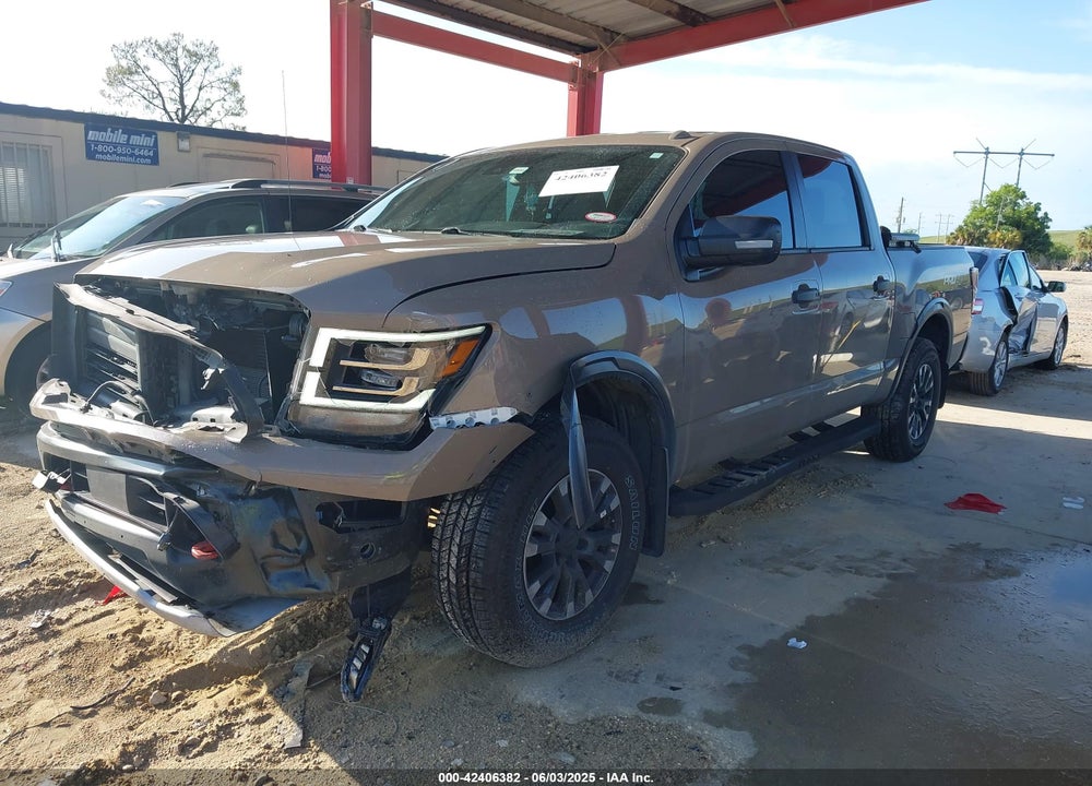 2021 NISSAN TITAN PRO-4X 4X4 VIN: 1N6AA1ED1MN523973