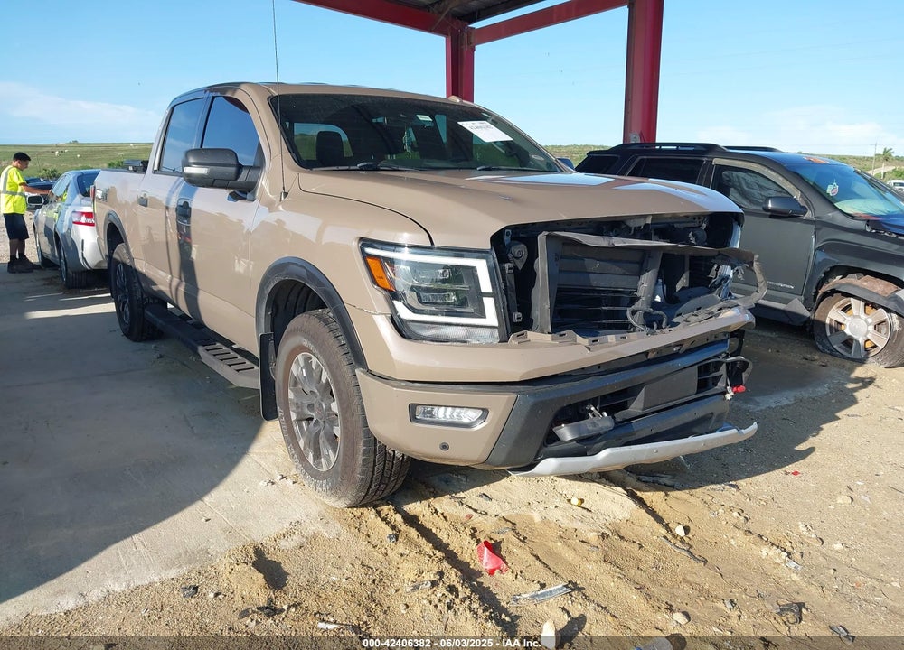 2021 NISSAN TITAN PRO-4X 4X4 VIN: 1N6AA1ED1MN523973