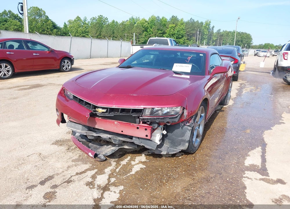 2014 CHEVROLET CAMARO 1LT VIN: 2G1FB1E3XE9170370