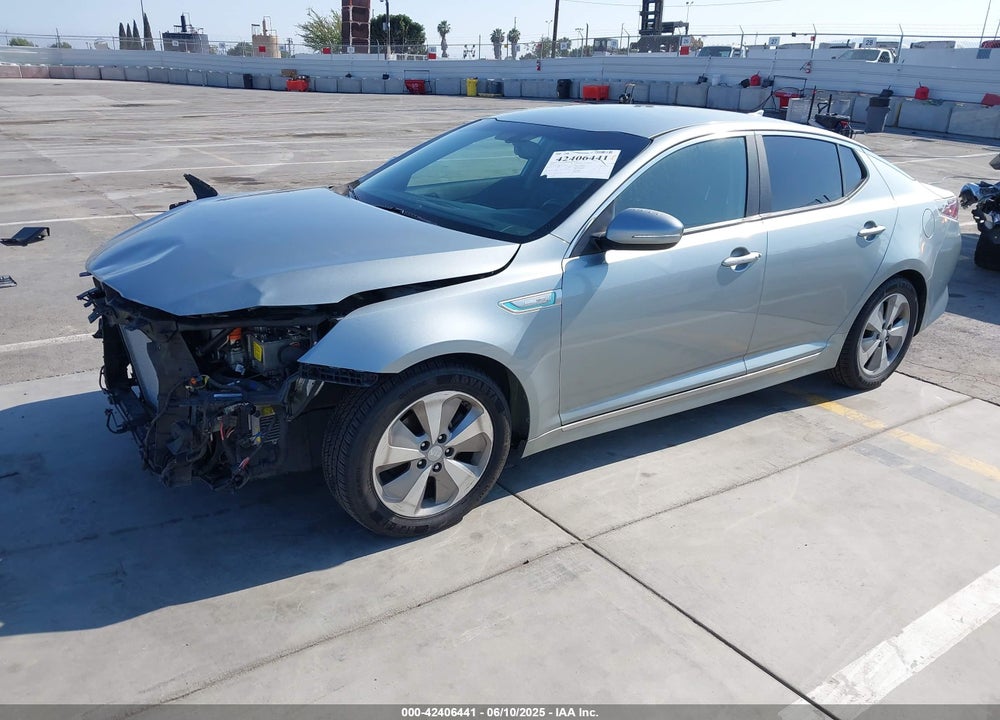 2016 KIA OPTIMA HYBRID EX VIN: KNAGN4AD1G5099253