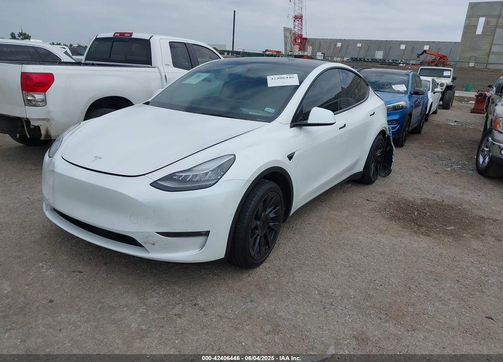 2021 TESLA MODEL Y VIN: 5YJYGDED4MF181662