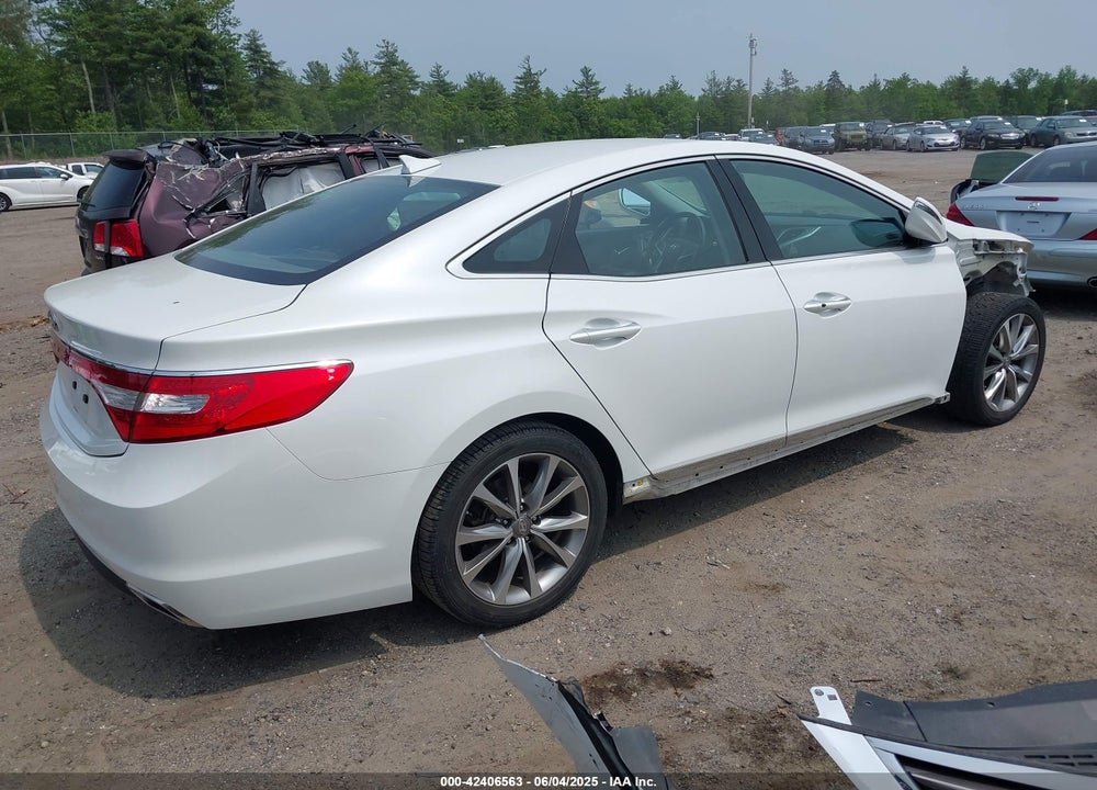 2017 HYUNDAI AZERA VIN: KMHFG4JG6HA574743