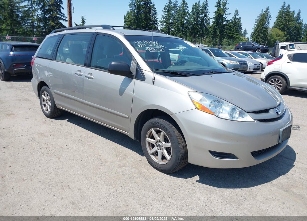 2009 TOYOTA SIENNA CE VIN: 5TDZK23C79S255130
