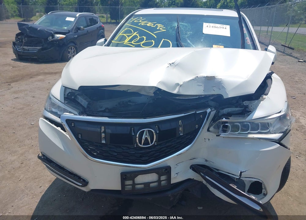 2015 ACURA MDX VIN: 5FRYD4H28FB016816