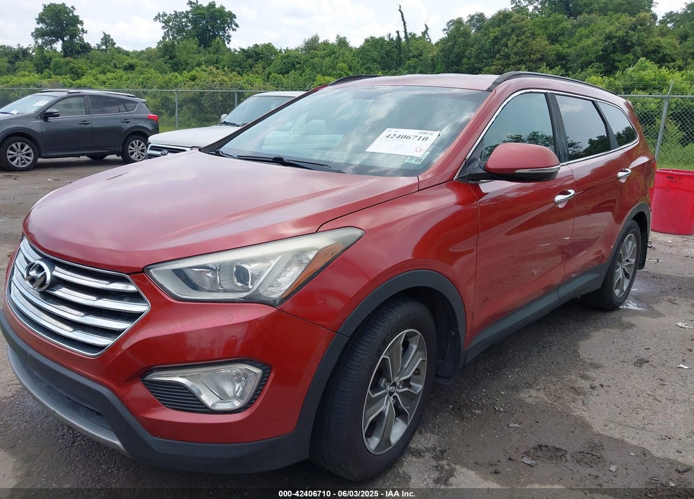 2014 HYUNDAI SANTA FE VIN: KM8SN4HF7EU059195