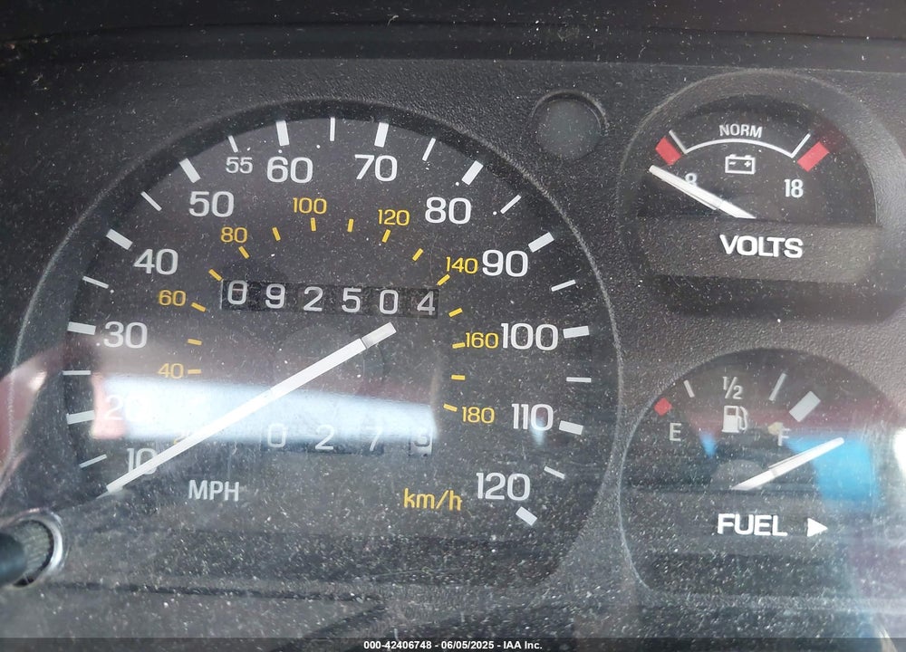 1994 MERCURY COUGAR XR7 VIN: 1MELM62W6RH604333