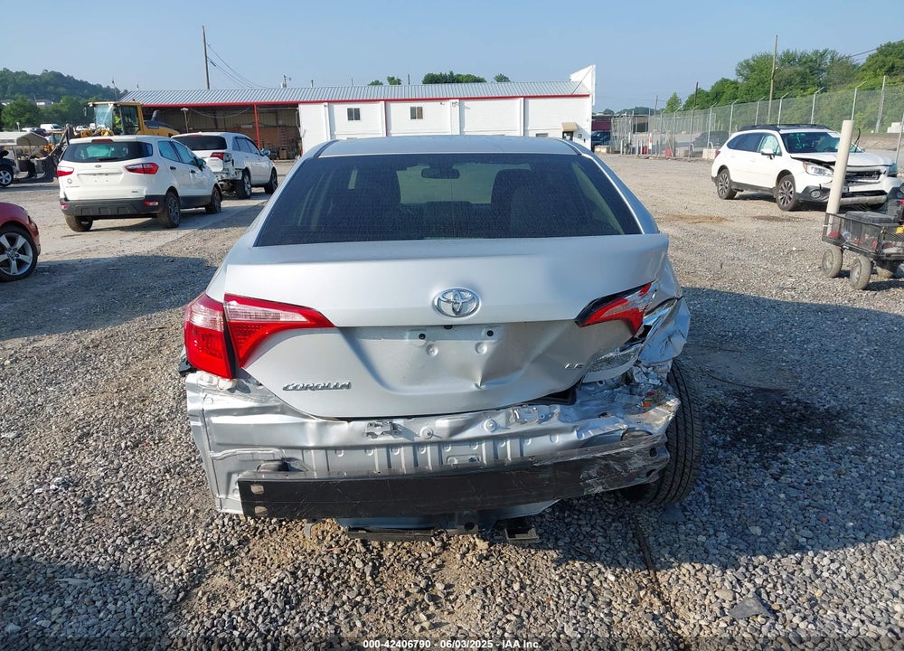 2018 TOYOTA COROLLA LE VIN: 2T1BURHE0JC117814