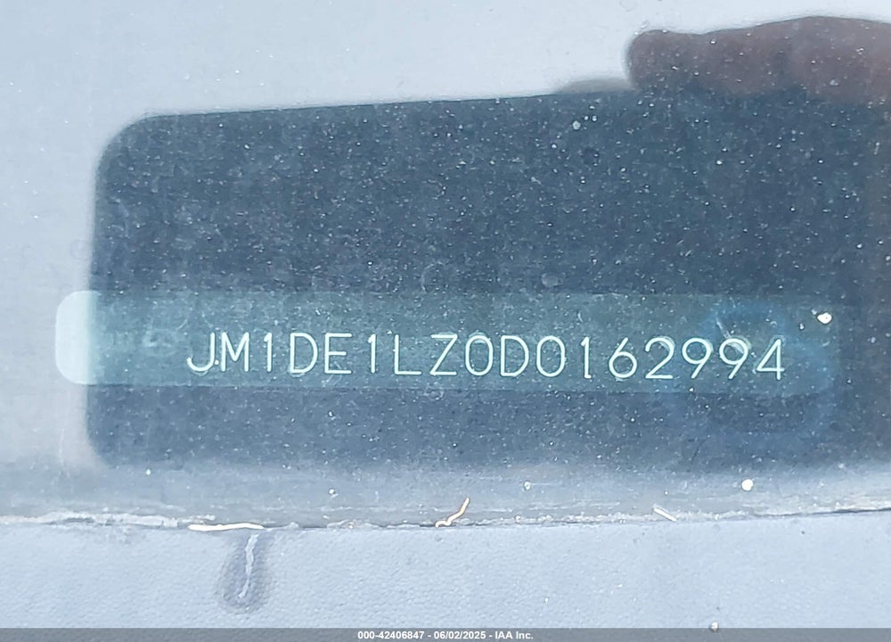 2013 MAZDA MAZDA2 VIN: JM1DE1LZ0D0162994