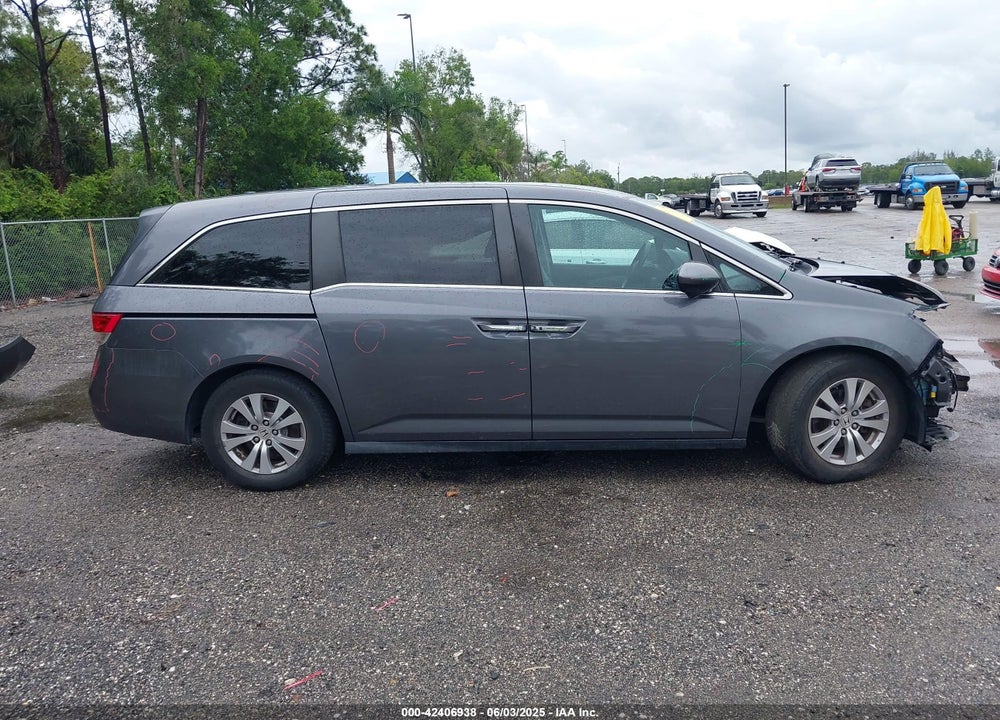 2016 HONDA ODYSSEY SE VIN: 5FNRL5H33GB158645