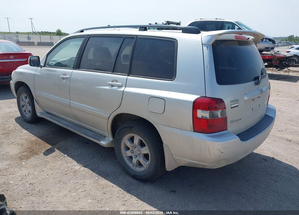 2005 TOYOTA HIGHLANDER V6 VIN: JTEEP21A650078502