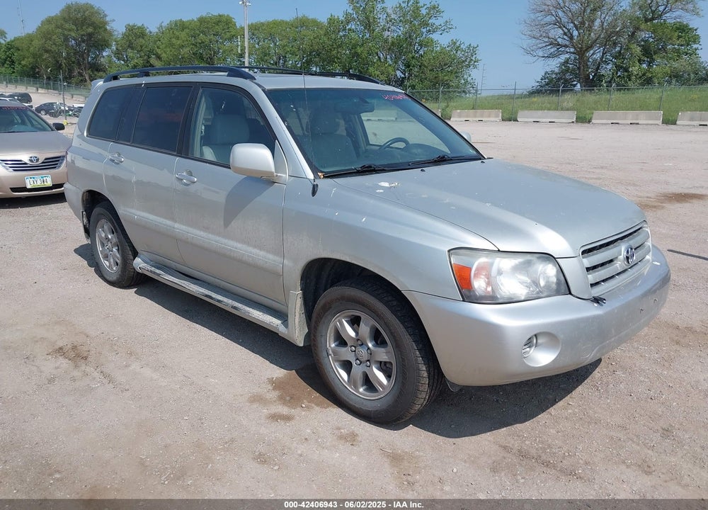 2005 TOYOTA HIGHLANDER V6 VIN: JTEEP21A650078502