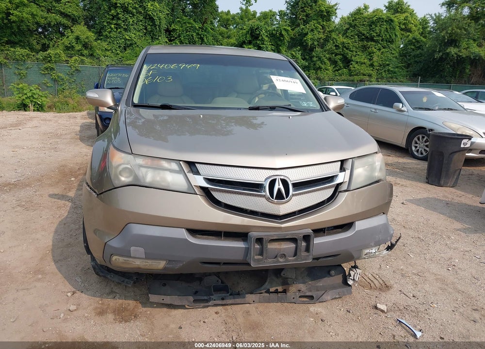 2007 ACURA MDX VIN: 2HNYD28487H523874