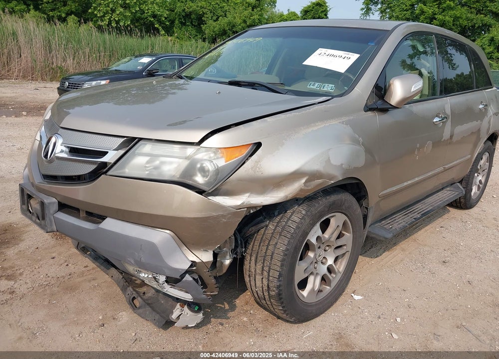 2007 ACURA MDX VIN: 2HNYD28487H523874