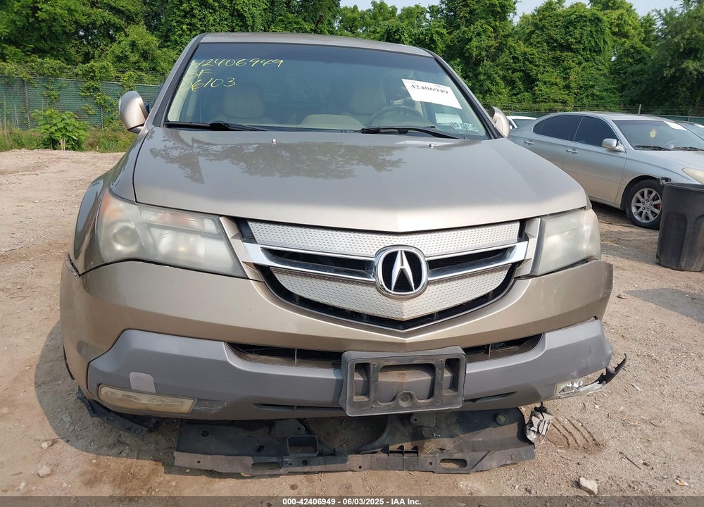 2007 ACURA MDX VIN: 2HNYD28487H523874