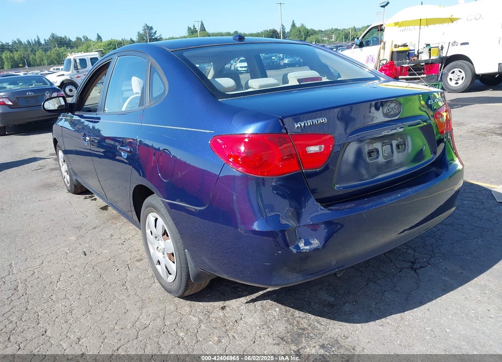 2007 HYUNDAI ELANTRA VIN: KMHDU46D07U244530