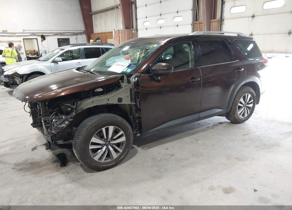 2022 NISSAN PATHFINDER SL 4WD VIN: 5N1DR3CC3NC263731