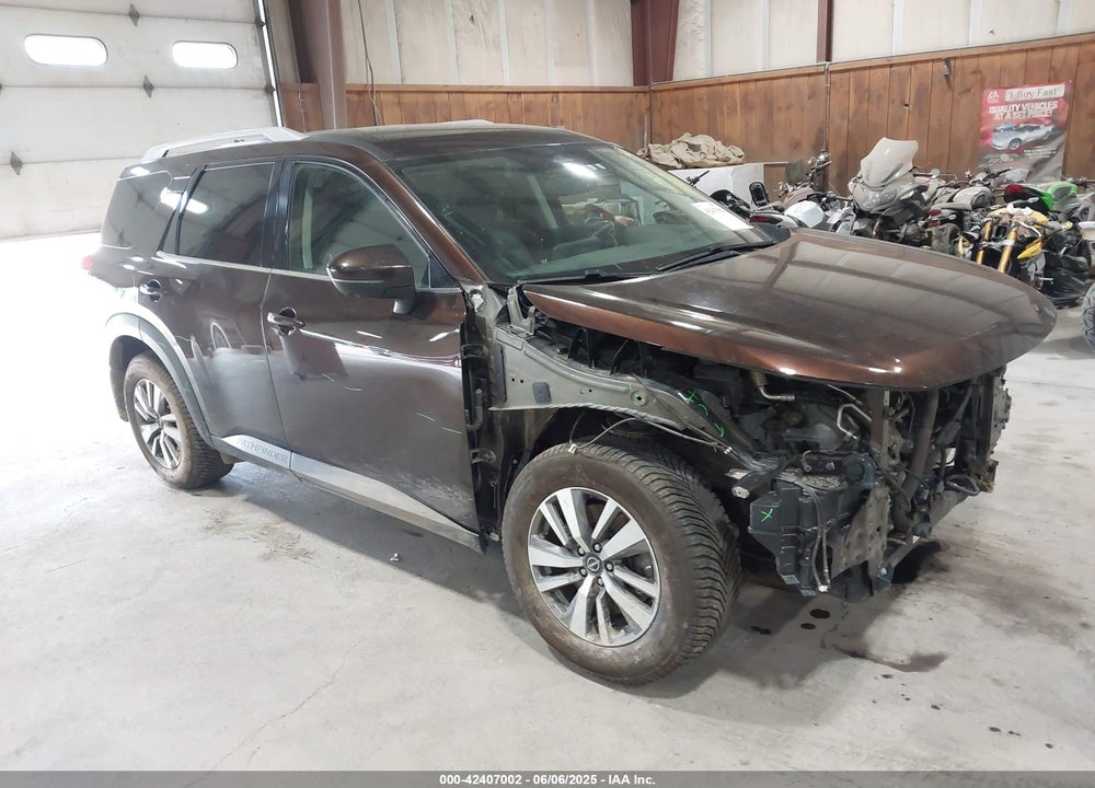 2022 NISSAN PATHFINDER SL 4WD VIN: 5N1DR3CC3NC263731