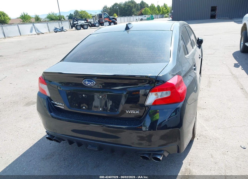 2015 SUBARU WRX VIN: JF1VA1G6XF8837454