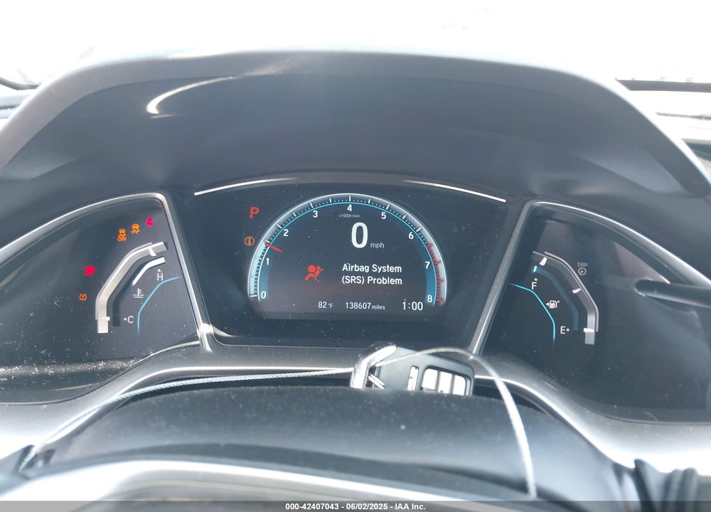 2016 HONDA CIVIC VIN: 19XFC1F38GE208203