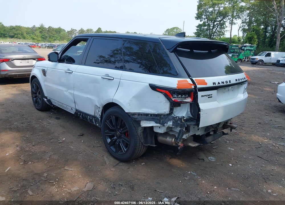 2021 LAND ROVER RANGE ROVER SPORT VIN: SALWS2RU9MA758563