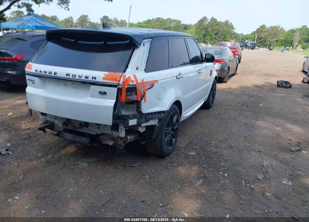 2021 LAND ROVER RANGE ROVER SPORT VIN: SALWS2RU9MA758563