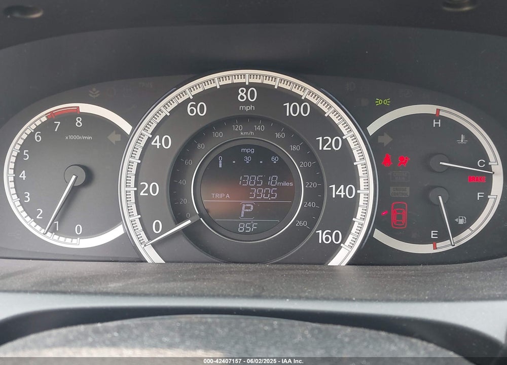 2014 HONDA ACCORD VIN: 1HGCR2F85EA092964