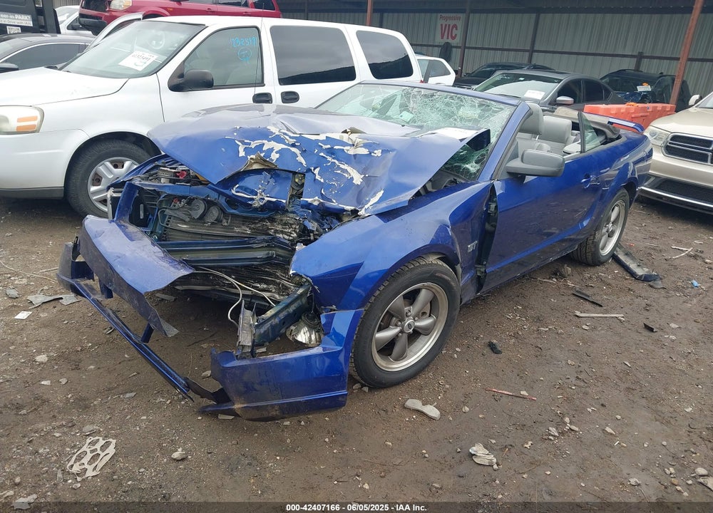2005 FORD MUSTANG GT VIN: 1ZVHT85H955226214