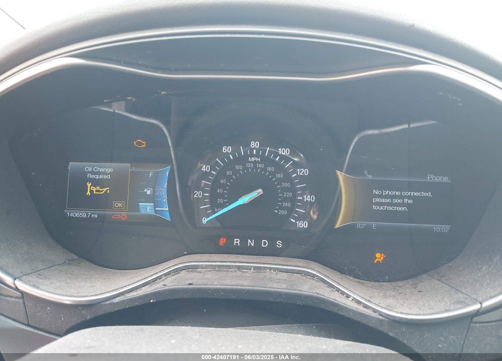 2014 FORD FUSION VIN: 3FA6P0K92ER262147