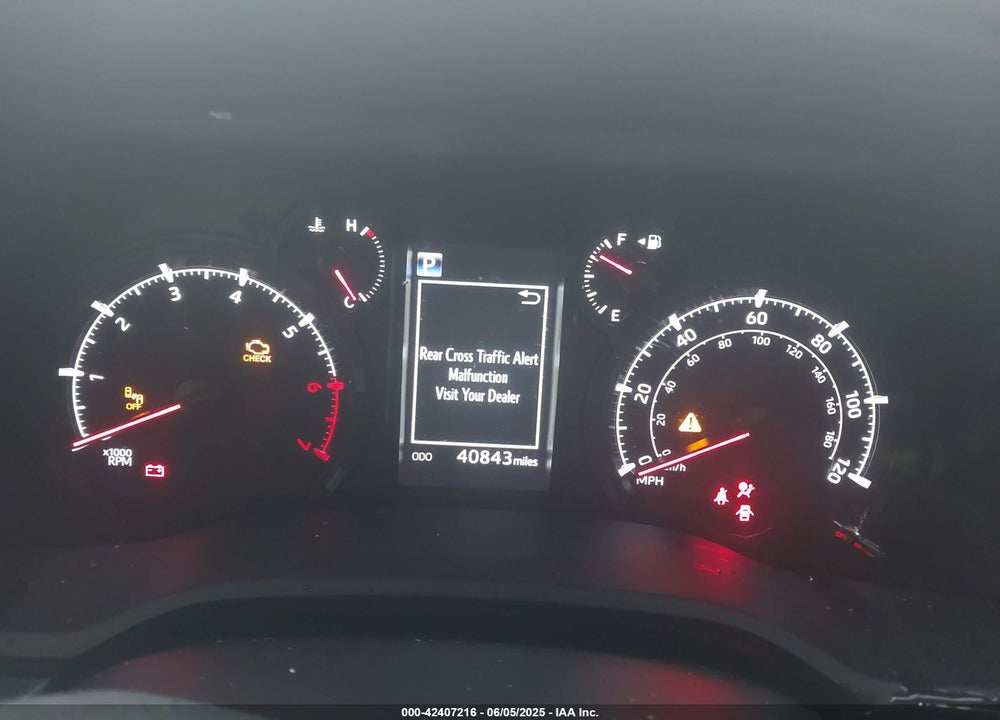 2023 TOYOTA 4RUNNER VIN: JTEEU5JR0P5297641
