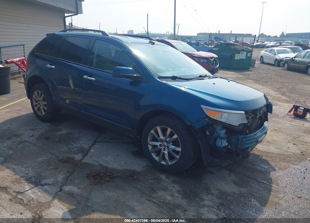 2011 FORD EDGE SEL VIN: 2FMDK4JC2BBB26319