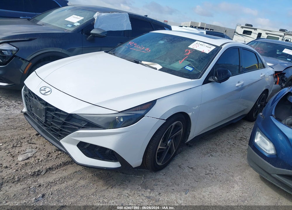 2023 HYUNDAI ELANTRA VIN: KMHLR4AF2PU416627