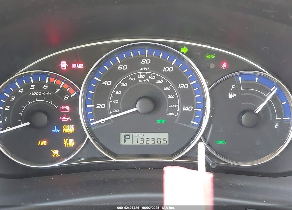 2010 SUBARU FORESTER VIN: JF2SH6CC0AH798076