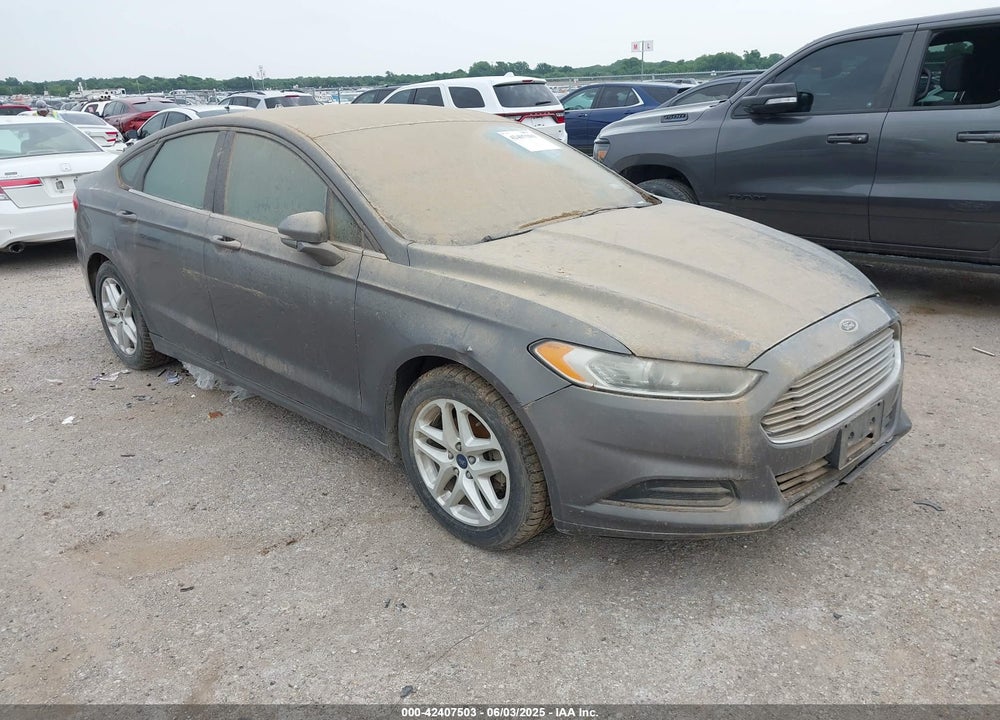 2013 FORD FUSION SE VIN: 3FA6P0HRXDR370327