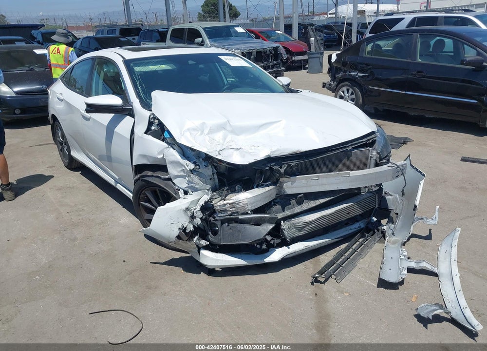 2021 HONDA CIVIC EX VIN: 2HGFC1F31MH700699