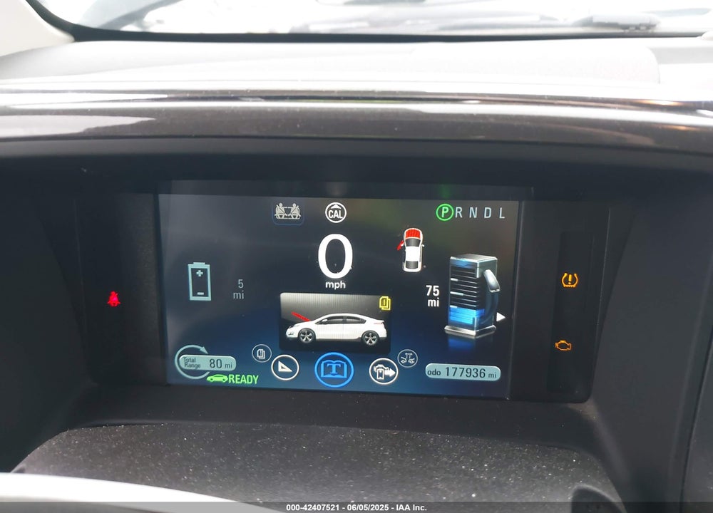 2015 CHEVROLET VOLT VIN: 1G1RB6E47FU122204