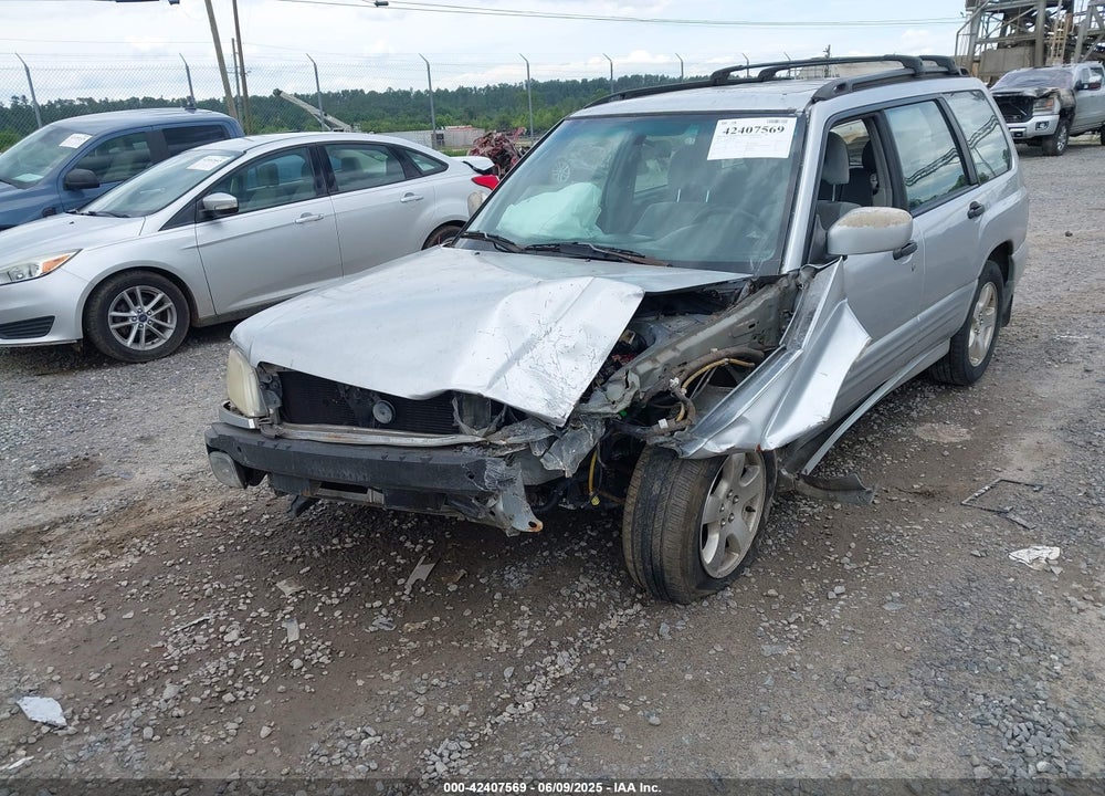2002 SUBARU FORESTER S VIN: JF1SF65602H736843