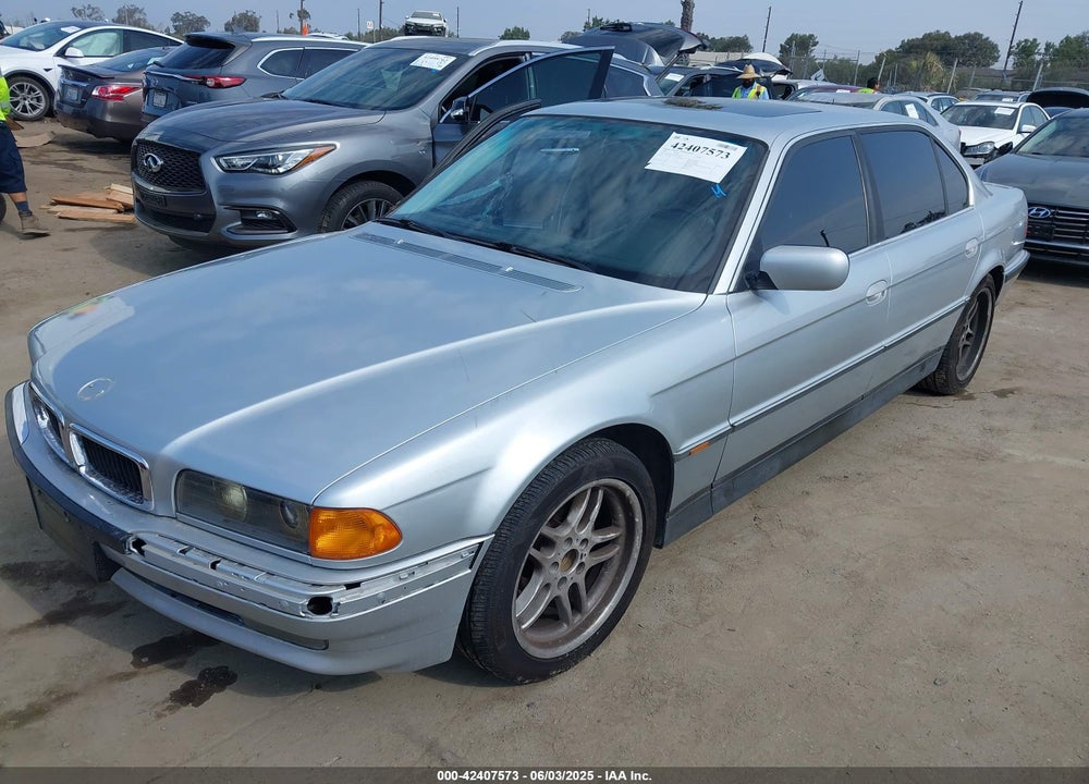 1998 BMW 740IL VIN: WBAGJ8329WDM23889