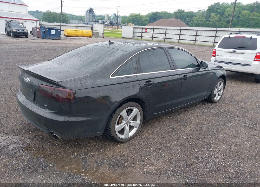2012 AUDI A6 VIN: WAUGGAFC2CN126317