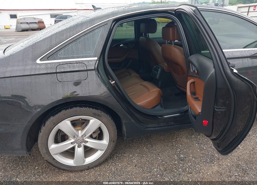 2012 AUDI A6 VIN: WAUGGAFC2CN126317