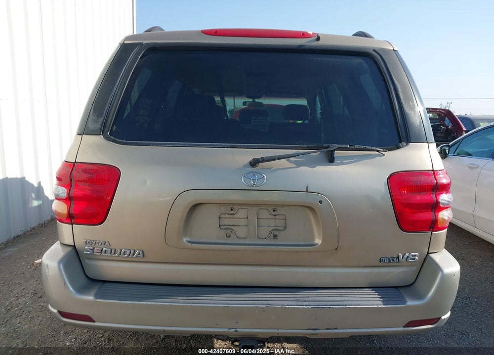 2001 TOYOTA SEQUOIA SR5 V8 VIN: 5TDZT34A51S040608