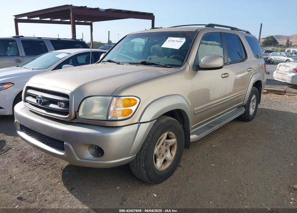 2001 TOYOTA SEQUOIA SR5 V8 VIN: 5TDZT34A51S040608