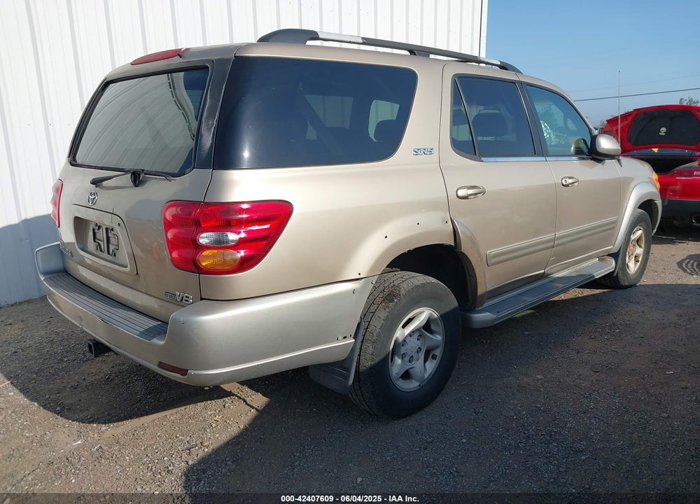 2001 TOYOTA SEQUOIA SR5 V8 VIN: 5TDZT34A51S040608