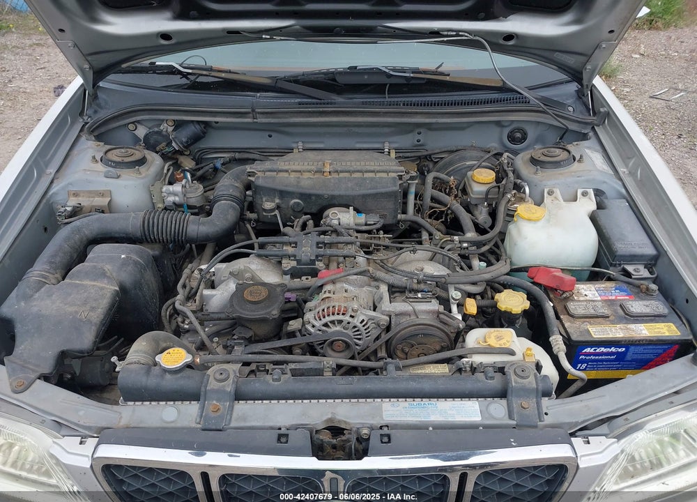 2001 SUBARU FORESTER S VIN: JF1SF65621G763224