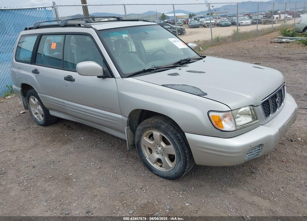 2001 SUBARU FORESTER S VIN: JF1SF65621G763224