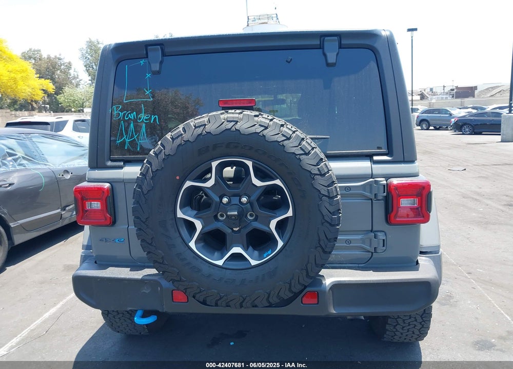 2023 JEEP WRANGLER 4XE RUBICON 4X4 VIN: 1C4JJXR64PW700323